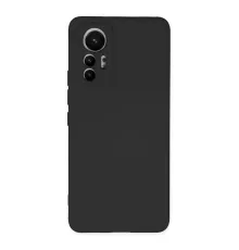 Xiaomi Mi 12 Lite Kılıf Nano içi Kadife Silikon - Siyah