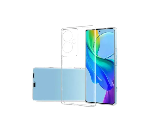 Vivo V29 Lite Kılıf Lüx Şeffaf Silikon