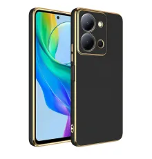 Vivo Y36 Kılıf Volet Silikon - Siyah