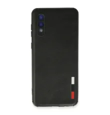 Samsung Galaxy A02 Kılıf Loop Deri Silikon - Siyah