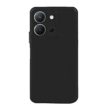 Vivo Y36 Kılıf Nano içi Kadife Silikon - Siyah