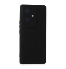 Vivo V29 Lite Kılıf Nano içi Kadife Silikon - Siyah