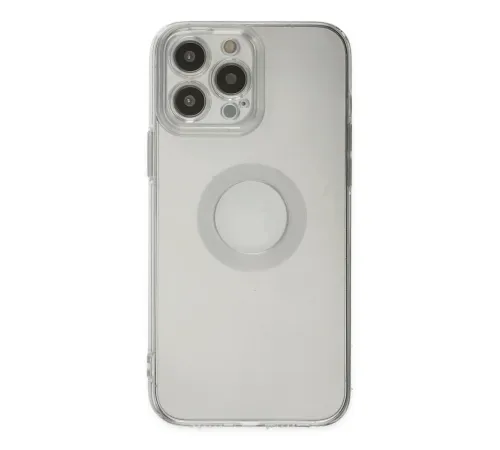 iPhone 13 Pro Max Kılıf Santa Lens Silikon - Şeffaf