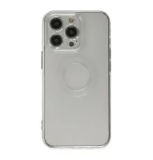 iPhone 14 Pro Kılıf Santa Lens Silikon - Şeffaf