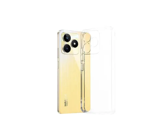 Realme C53 Kılıf Lüx Şeffaf Silikon Realme C53 Kılıf Lüx Şeffaf Silikon