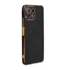 Xiaomi Mİ 11 Lite Kılıf Volet Silikon - Siyah