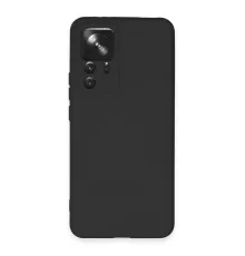 Xiaomi Mi 12T Pro Kılıf Nano içi Kadife Silikon - Siyah