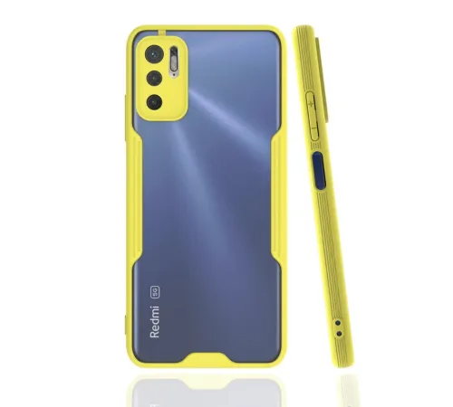 Xiaomi Redmi Note 11 SE Kılıf Platin Silikon - Sarı