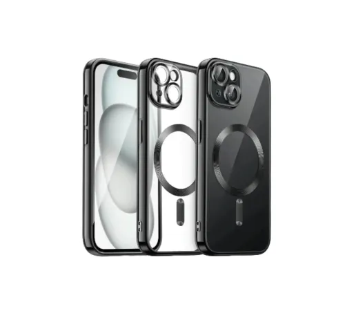 iPhone 12 Pro Max Kılıf Kross Magneticsafe Kapak - Siyah iPhone 12 Pro Max Kılıf Kross Magneticsafe Kapak - Siyah