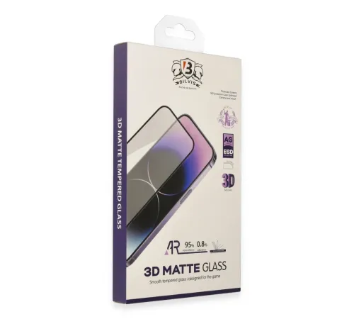 iPhone 15 Pro Bilvis 3D Mat Cam Ekran Koruyucu iPhone 15 Pro Bilvis 3D Mat Cam Ekran Koruyucu