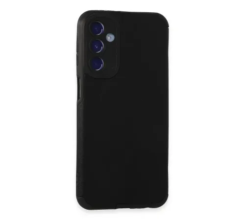 Samsung Galaxy M34 5G Kılıf Loop Deri Silikon - Siyah