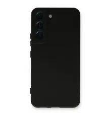 Newface Samsung Galaxy S23 Plus Kılıf Nano içi Kadife Silikon - Siyah
