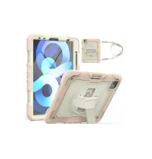 Newface iPad Pro 11 (2020) Kılıf Strap New Tablet Kapak - Pembe