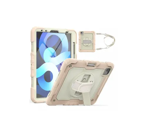 Newface iPad Pro 11 (2020) Kılıf Strap New Tablet Kapak - Pembe Newface iPad Pro 11 (2020) Kılıf Strap New Tablet Kapak - Pembe