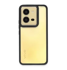 Newface Vivo V25 5G Kılıf Dora Kapak - Siyah