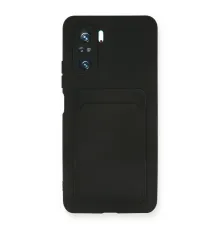 Newface Xiaomi Mi 11i Kılıf Kelvin Kartvizitli Silikon - Siyah