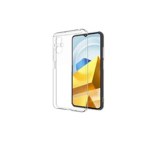 Newface Xiaomi Poco M5 Kılıf Lüx Şeffaf Silikon Newface Xiaomi Poco M5 Kılıf Lüx Şeffaf Silikon