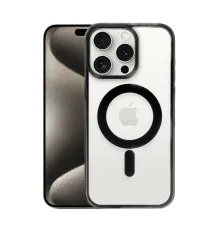 Newface iPhone 15 Pro Kılıf Erozi Magsafe Kapak - Siyah