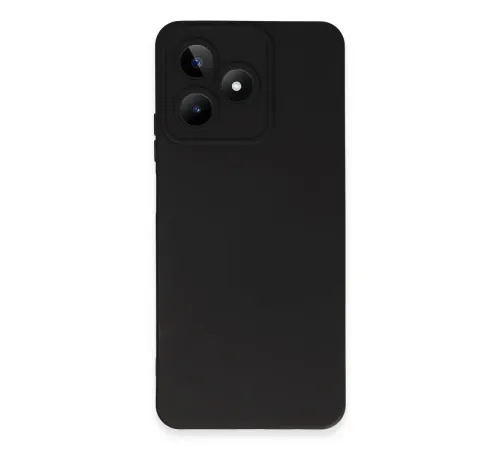 Newface Realme C53 Kılıf Nano içi Kadife Silikon - Siyah Newface Realme C53 Kılıf Nano içi Kadife Silikon - Siyah