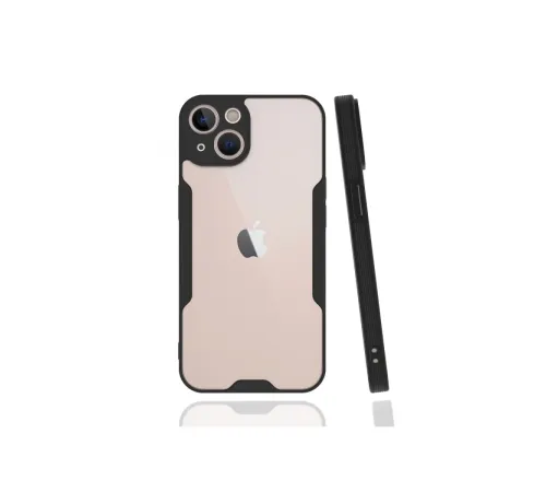 Newface iPhone 13 Kılıf Platin Silikon - Siyah Newface iPhone 13 Kılıf Platin Silikon - Siyah