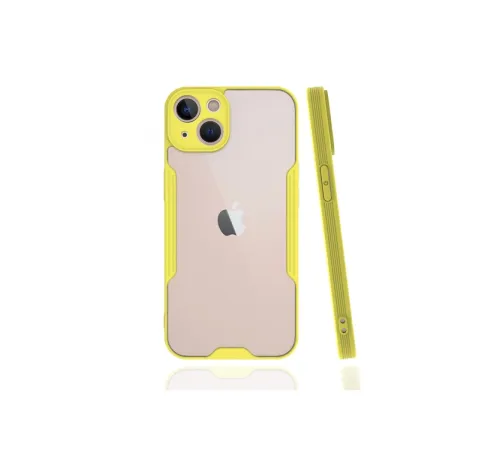 Newface iPhone 13 Mini Kılıf Platin Silikon - Sarı
