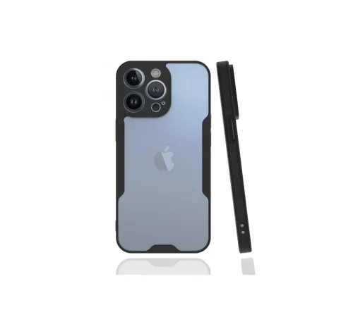 Newface iPhone 13 Pro Kılıf Platin Silikon - Siyah Newface iPhone 13 Pro Kılıf Platin Silikon - Siyah