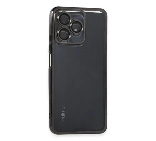 Newface Realme C53 Kılıf Razer Lensli Silikon - Siyah Newface Realme C53 Kılıf Razer Lensli Silikon - Siyah