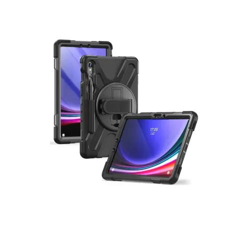 Newface Samsung Galaxy X510 Tab S9 FE 11 Kılıf Amazing Tablet Kapak - Siyah Newface Samsung Galaxy X510 Tab S9 FE 11 Kılıf Amazing Tablet Kapak - Siyah