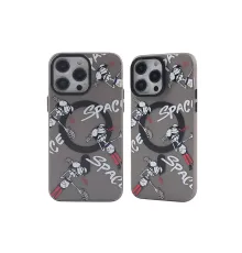 Newface iPhone 13 Pro Max Kılıf Apollo Magneticsafe Desenli Kapak - Apollo Siyah - 3