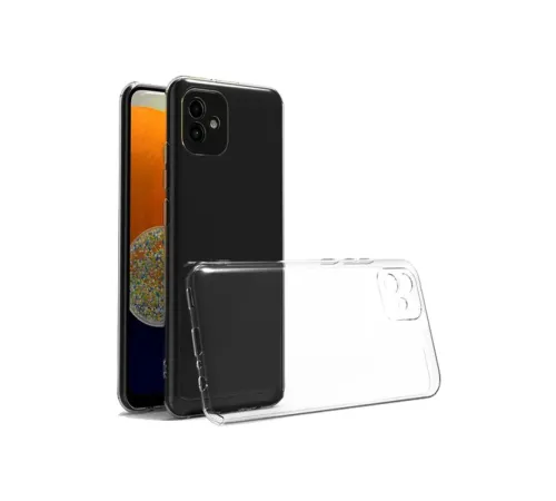 Newface Samsung Galaxy A05 Kılıf Lüx Şeffaf Silikon