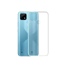 Newface Realme C25s Kılıf Lüx Şeffaf Silikon