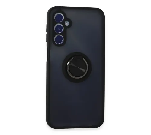 Newface Samsung Galaxy M34 5G Kılıf Montreal Yüzüklü Silikon Kapak - Siyah Newface Samsung Galaxy M34 5G Kılıf Montreal Yüzüklü Silikon Kapak - Siyah