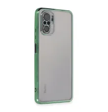 Newface Xiaomi Redmi Note 10 Kılıf Razer Lensli Silikon - Siyah