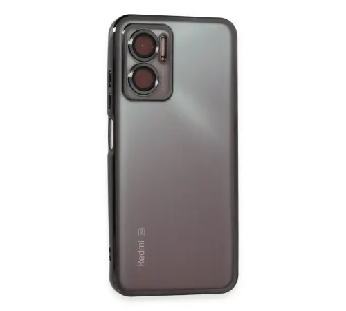Newface Xiaomi Redmi 10 5G Kılıf Razer Lensli Silikon - Siyah Newface Xiaomi Redmi 10 5G Kılıf Razer Lensli Silikon - Siyah