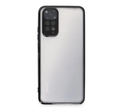 Newface Xiaomi Redmi Note 11 Kılıf Razer Lensli Silikon - Siyah Newface Xiaomi Redmi Note 11 Kılıf Razer Lensli Silikon - Siyah