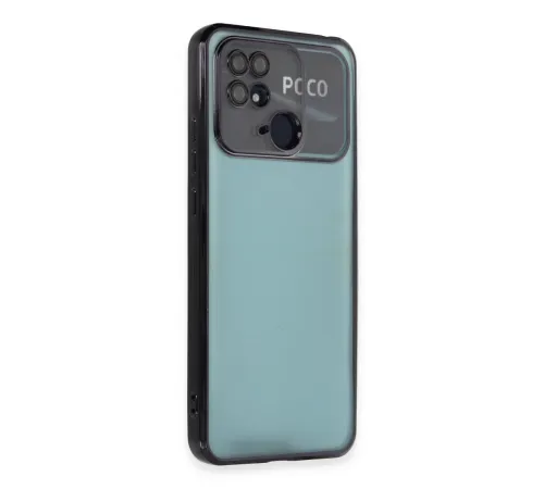 Newface Xiaomi Redmi 10C Kılıf Razer Lensli Silikon - Siyah Newface Xiaomi Redmi 10C Kılıf Razer Lensli Silikon - Siyah