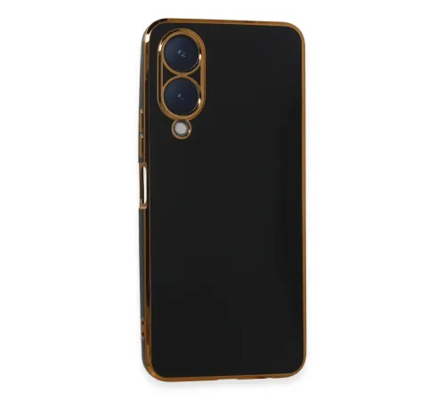 Newface Vivo Y17S Kılıf Volet Silikon - Siyah Newface Vivo Y17S Kılıf Volet Silikon - Siyah