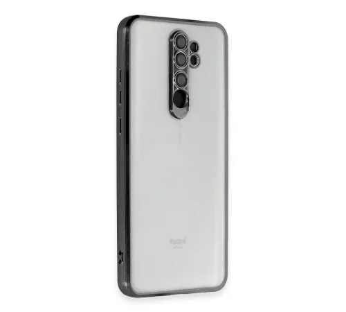 Newface Xiaomi Redmi Note 8 Pro Kılıf Razer Lensli Silikon - Siyah Newface Xiaomi Redmi Note 8 Pro Kılıf Razer Lensli Silikon - Siyah