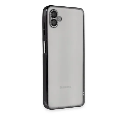 Newface Samsung Galaxy A04 Kılıf Razer Lensli Silikon - Siyah Newface Samsung Galaxy A04 Kılıf Razer Lensli Silikon - Siyah