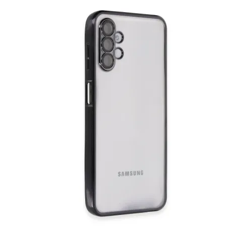 Newface Samsung Galaxy A04S Kılıf Razer Lensli Silikon - Siyah Newface Samsung Galaxy A04S Kılıf Razer Lensli Silikon - Siyah