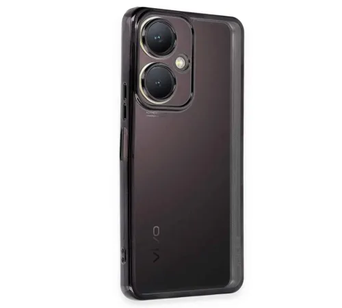 Newface Vivo Y27 Kılıf Razer Lensli Silikon - Siyah Newface Vivo Y27 Kılıf Razer Lensli Silikon - Siyah