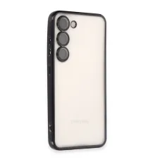 Newface Samsung Galaxy S24 Kılıf Razer Lensli Silikon - Siyah