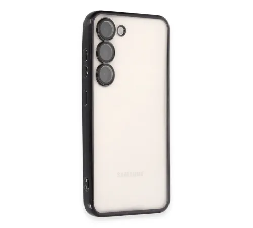 Newface Samsung Galaxy S24 Kılıf Razer Lensli Silikon - Siyah Newface Samsung Galaxy S24 Kılıf Razer Lensli Silikon - Siyah
