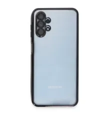 Newface Samsung Galaxy A13 4G Kılıf Razer Lensli Silikon - Siyah
