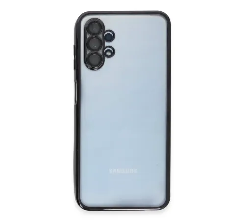 Newface Samsung Galaxy A13 4G Kılıf Razer Lensli Silikon - Siyah Newface Samsung Galaxy A13 4G Kılıf Razer Lensli Silikon - Siyah