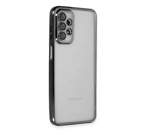 Newface Samsung Galaxy A23 4G Kılıf Razer Lensli Silikon - Siyah Newface Samsung Galaxy A23 4G Kılıf Razer Lensli Silikon - Siyah