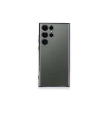 Newface Samsung Galaxy S24 Ultra Kılıf Razer Lensli Silikon - Siyah