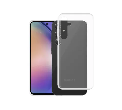 Newface Samsung Galaxy A55 5G Kılıf Lüx Şeffaf Silikon Newface Samsung Galaxy A55 5G Kılıf Lüx Şeffaf Silikon