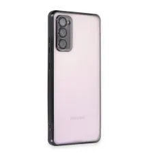 Newface Samsung Galaxy S20 FE Kılıf Razer Lensli Silikon - Siyah
