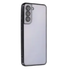 Newface Samsung Galaxy S21 FE Kılıf Razer Lensli Silikon - Siyah